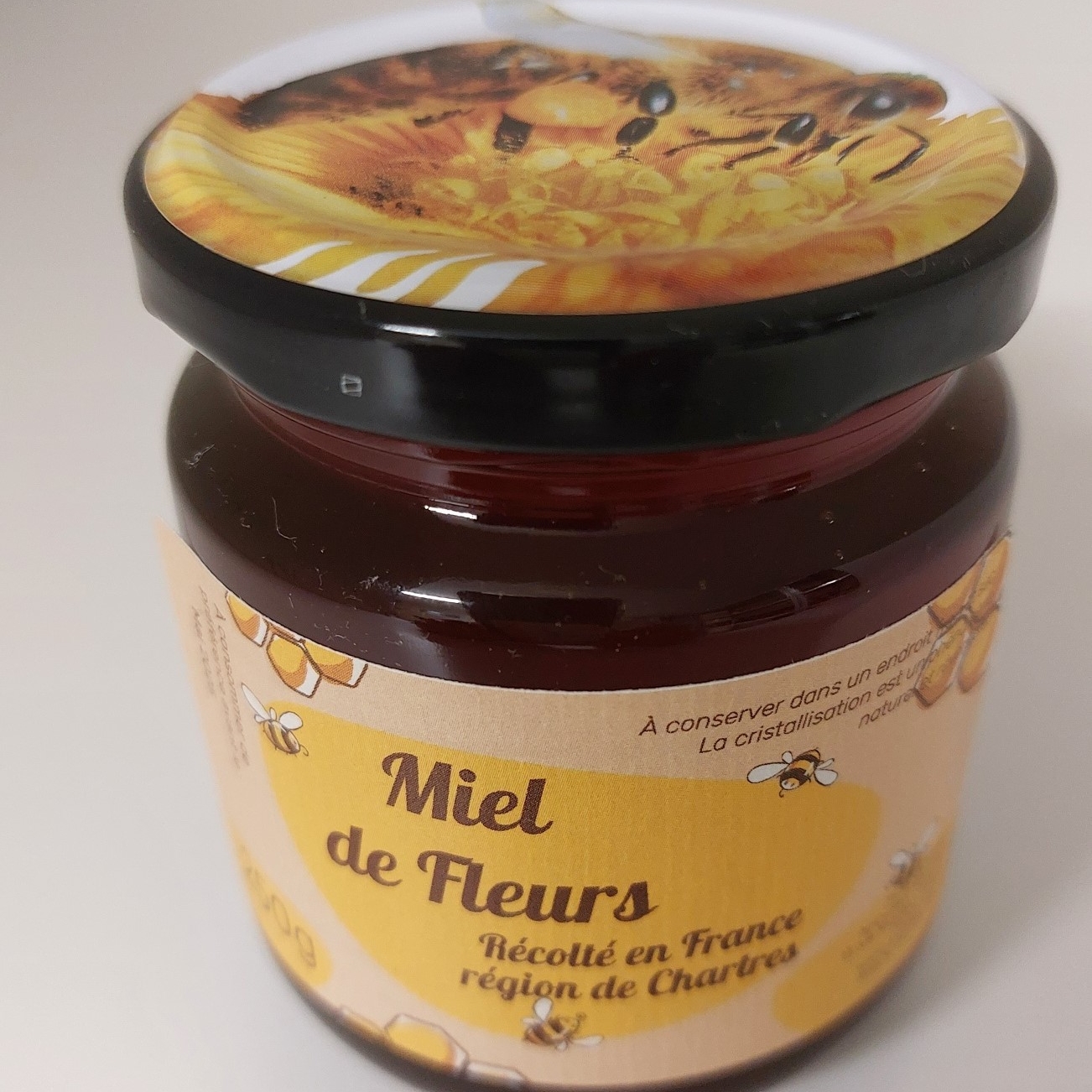 Miel Fleurs d'été + ORIGAN - 500g - récolte 27 aout