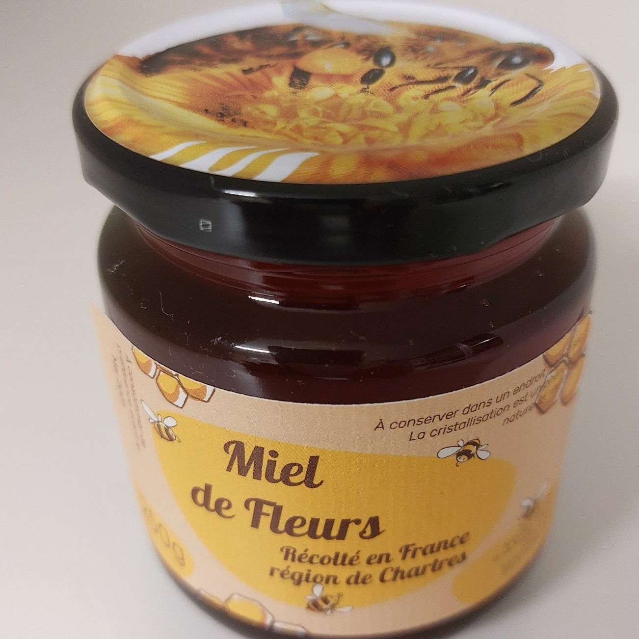 Miel Fleurs d'été + ORIGAN - 500g - récolte 27 aout