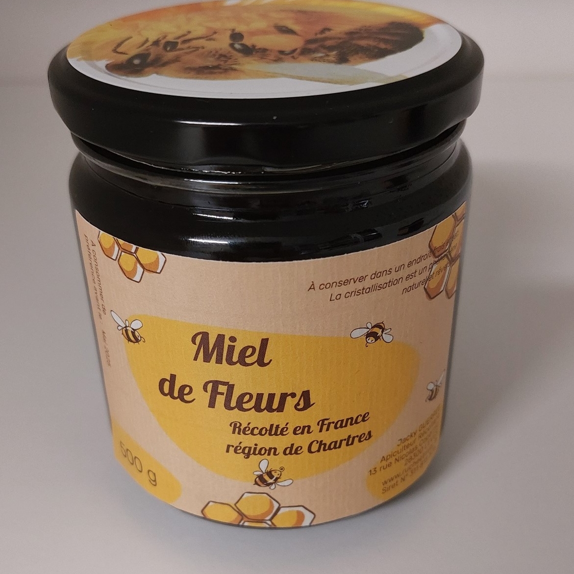 Miel de SARRAZIN CREMEUX - 250g - récolte 02 septembre