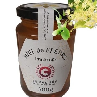 Miel de TILLEUL COLISEE - 500g - récolte du 26 juin 2025